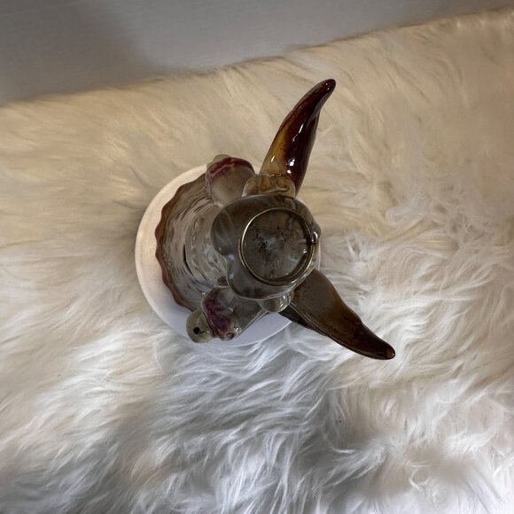 Artisan Ceramic Angel Tea Light holder, Natural Aesthetic, Chrismas decor, 8" - Picture 6 of 8